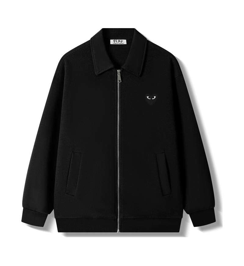 Comme des Garcons Zip Up - Black