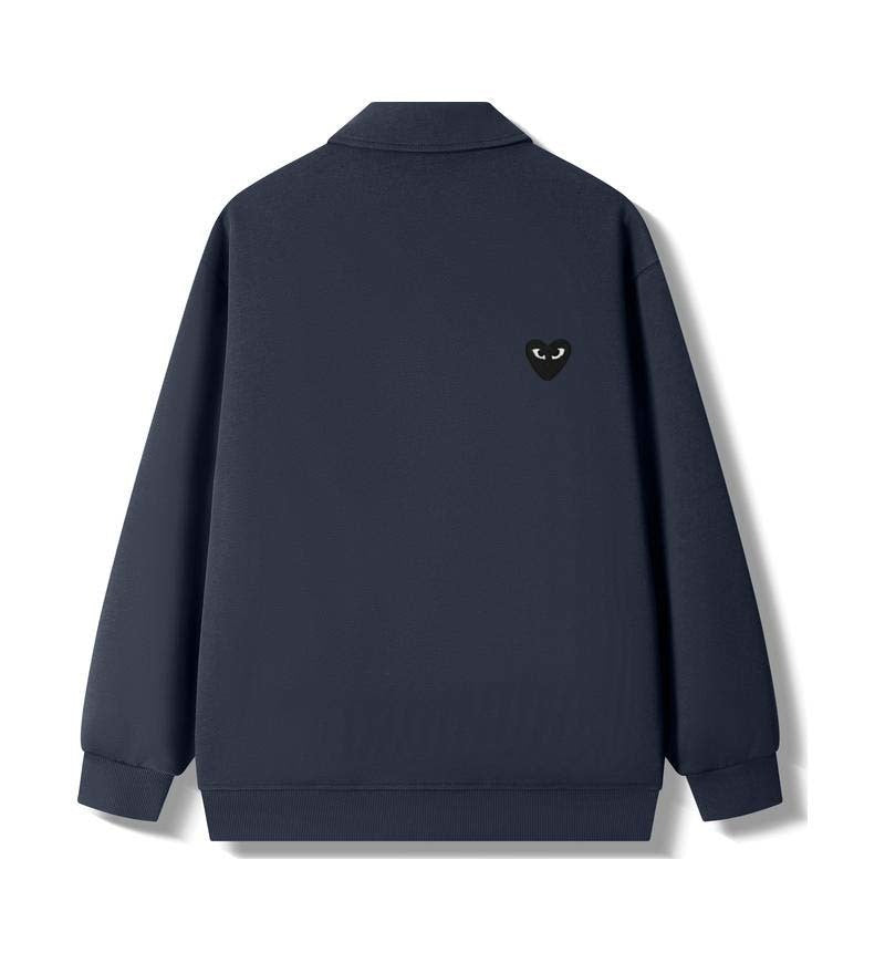 Comme des Garcons Zip Up - Dark Blue