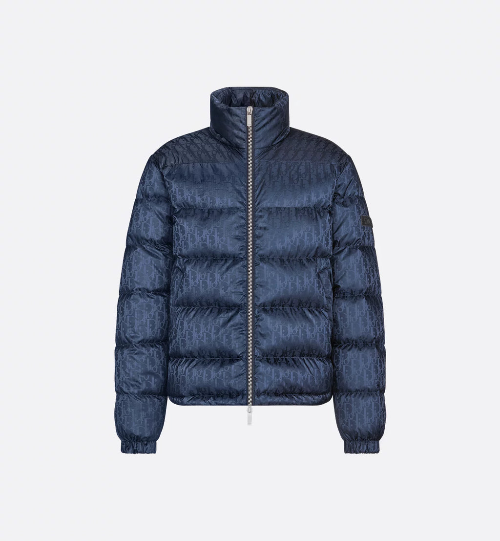Dior Puffer Jacket - Dark Blue