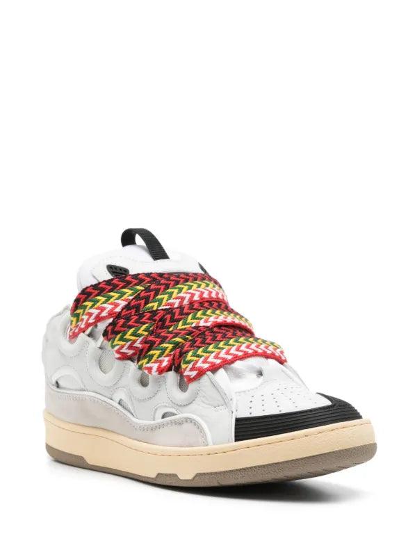 Lanvin Curb - White/Red/Green