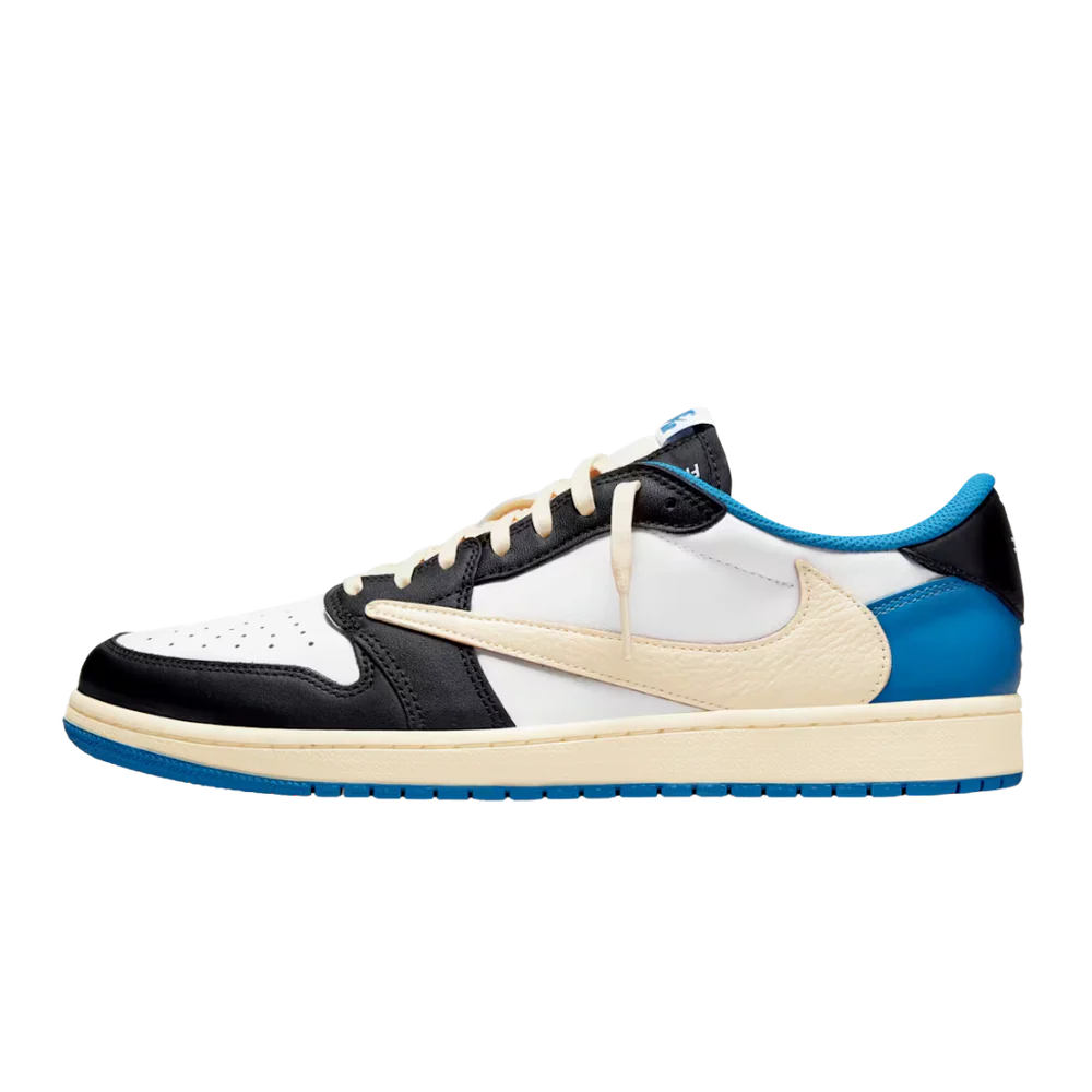 Air Jordan 1 Low Travis Scott Fragment - Blue