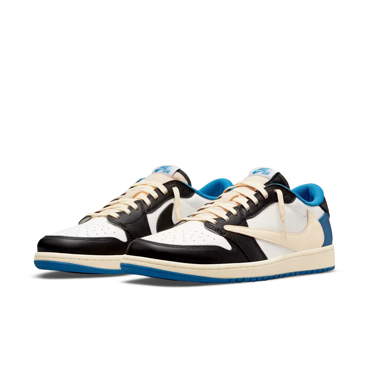 Air Jordan 1 Low Travis Scott Fragment - Blue