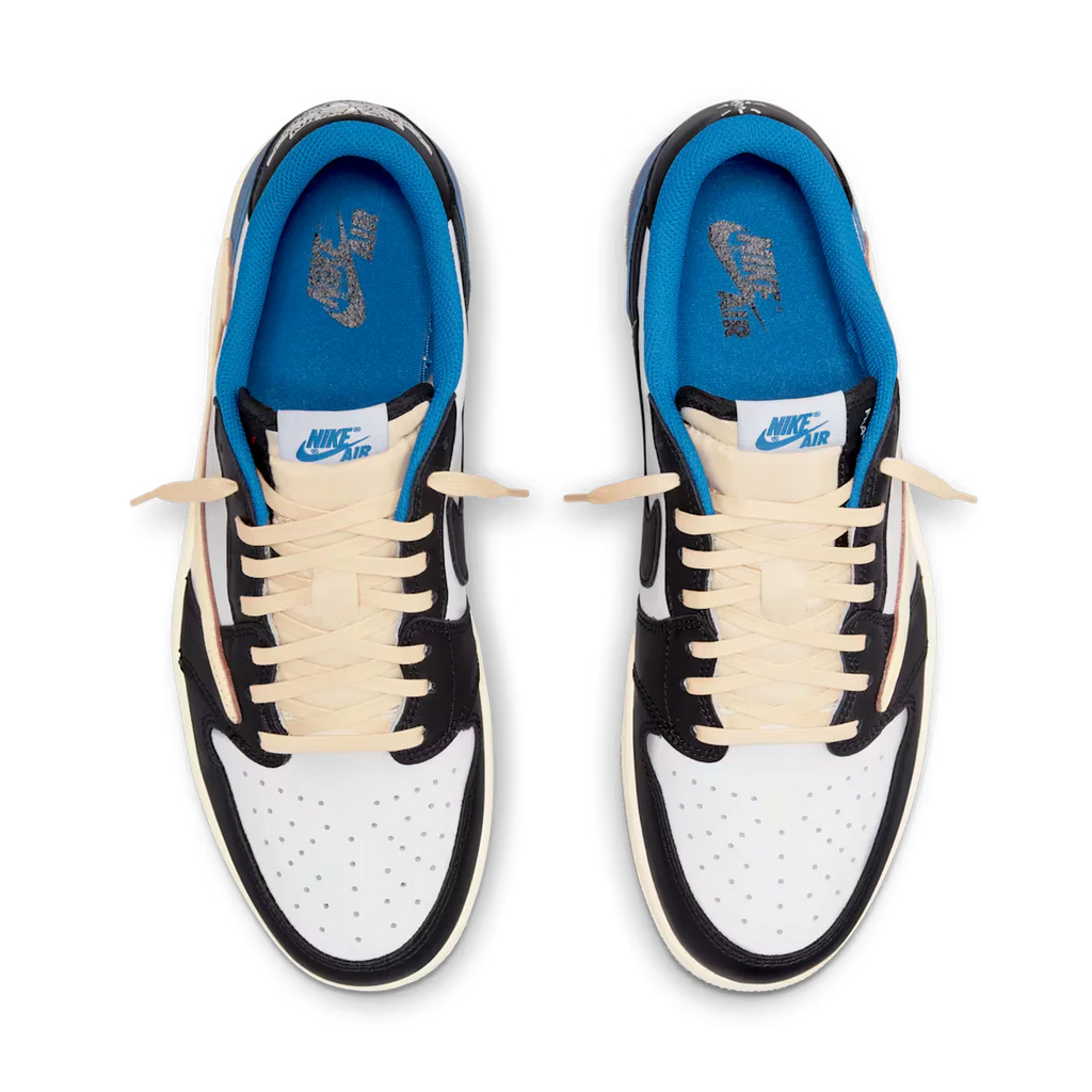 Air Jordan 1 Low Travis Scott Fragment - Blue