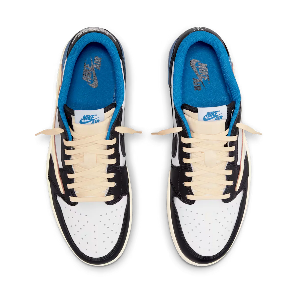 Air Jordan 1 Low Travis Scott Fragment - Blue