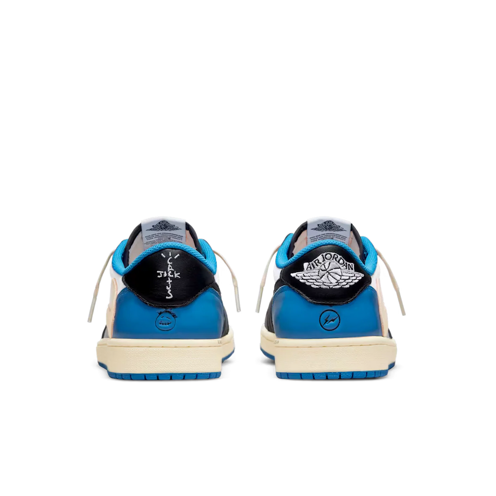 Air Jordan 1 Low Travis Scott Fragment - Blue