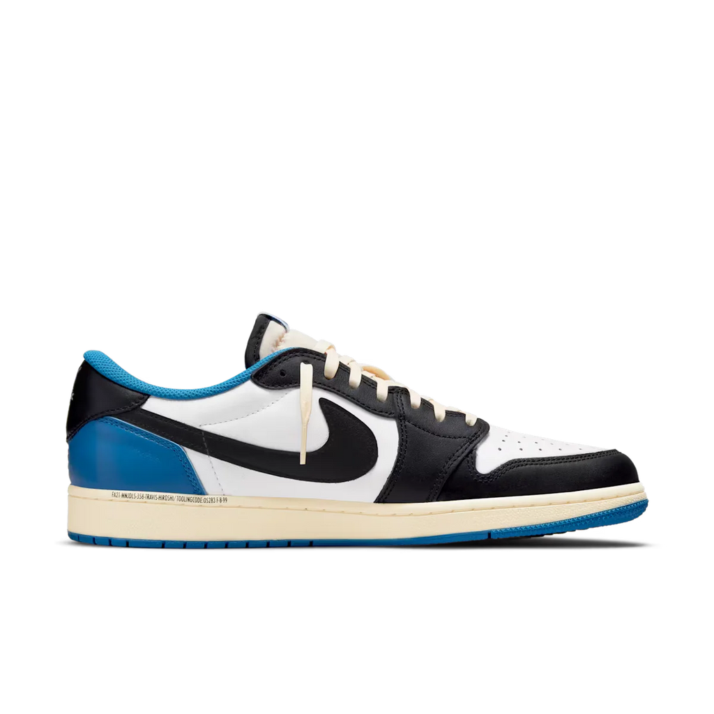 Air Jordan 1 Low Travis Scott Fragment - Blue