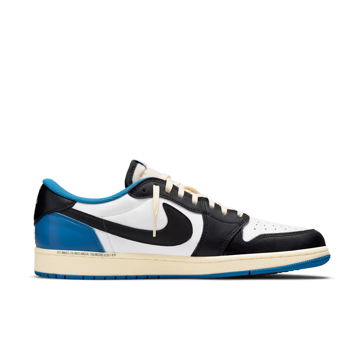 Air Jordan 1 Low Travis Scott Fragment - Blue