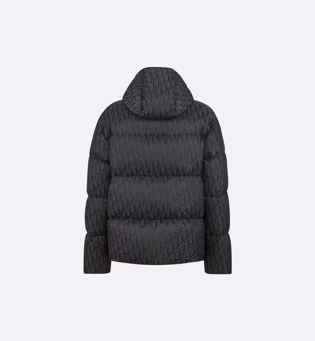 Dior Puffer Jacket Hooded - Black