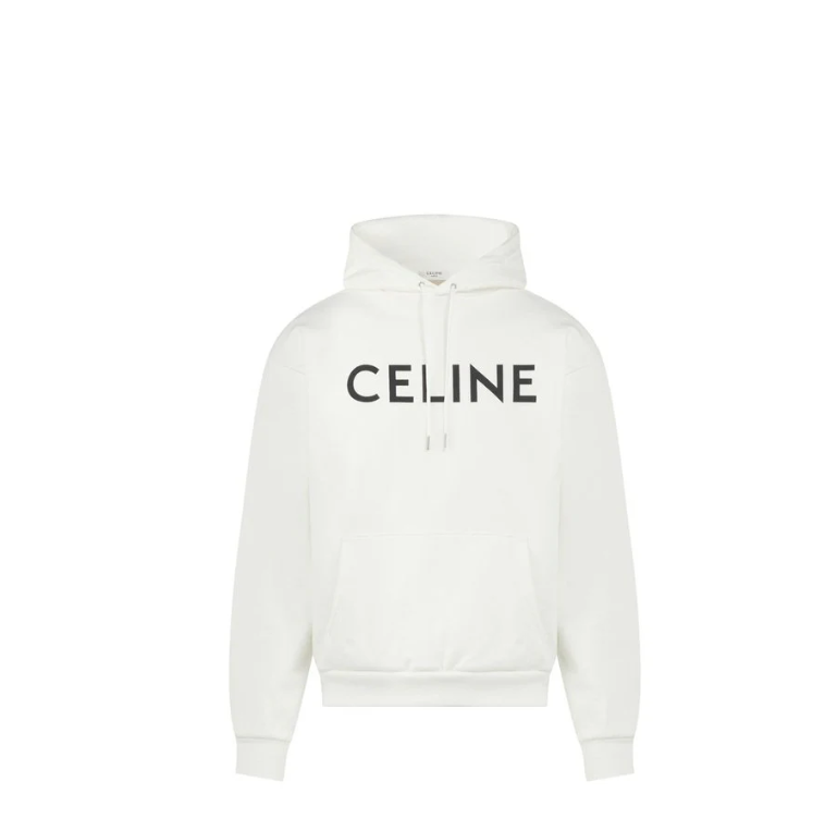 Celine Hoodie - White