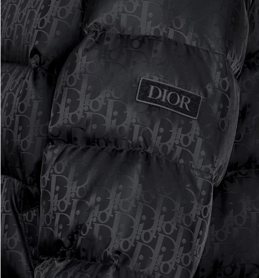 Dior Puffer Jacket - Black