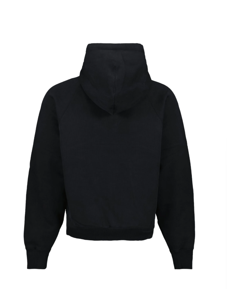 Ami Zip Up Hoodie - Black