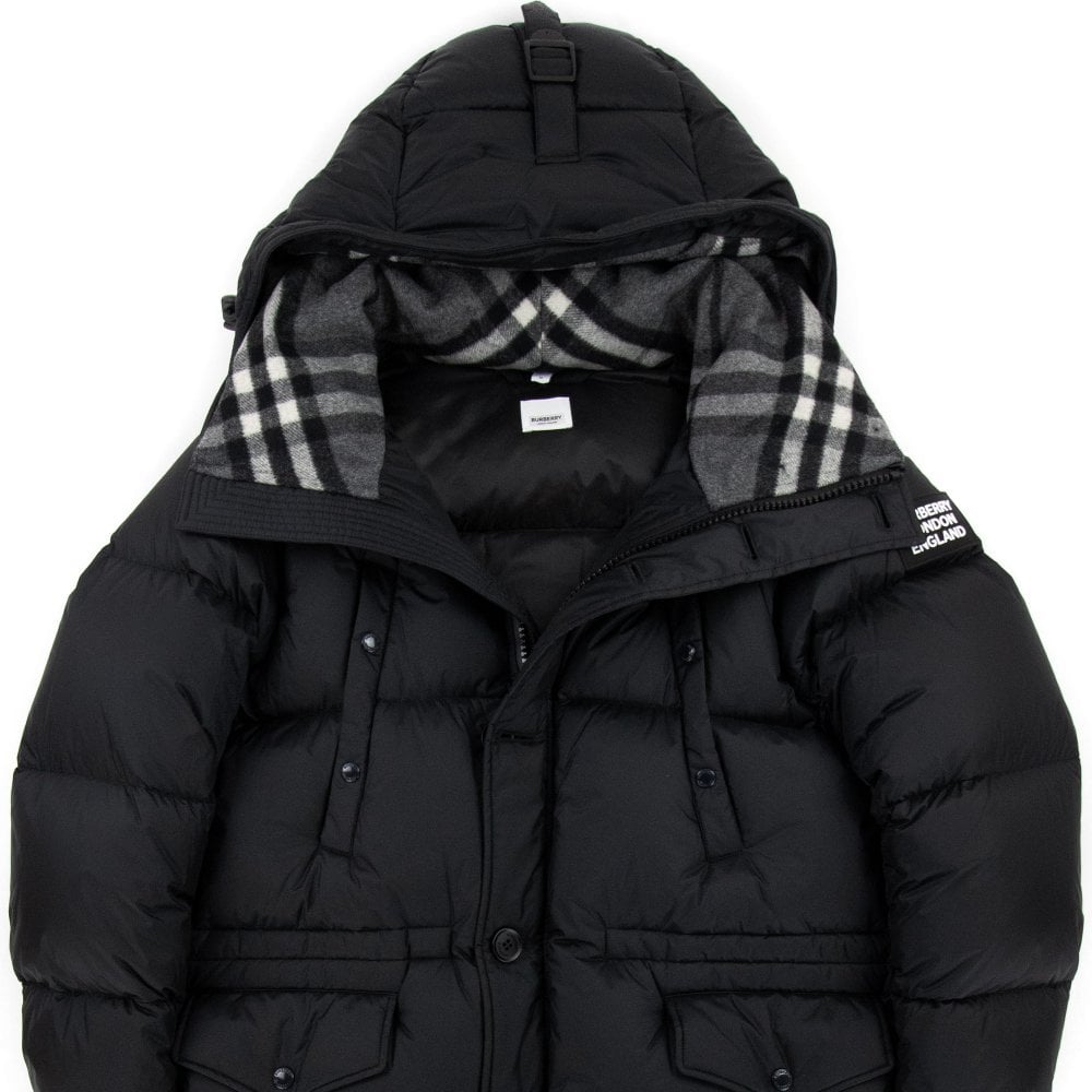 Burberry Puffer Jacket - Black