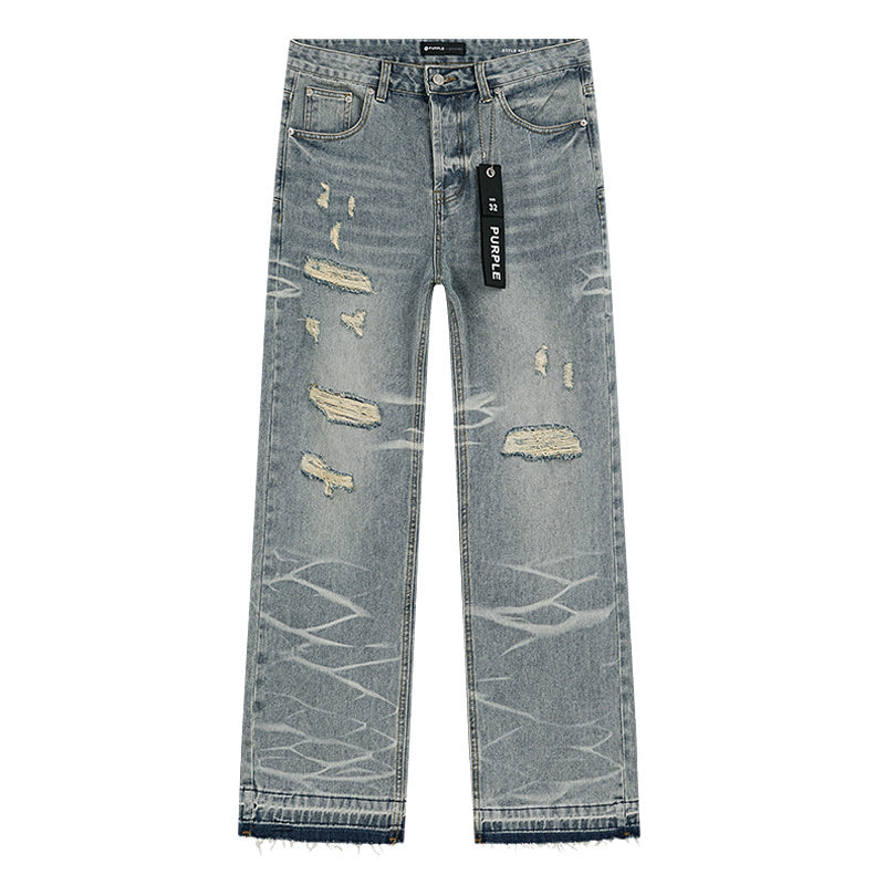 Purple Jeans - Light Blue